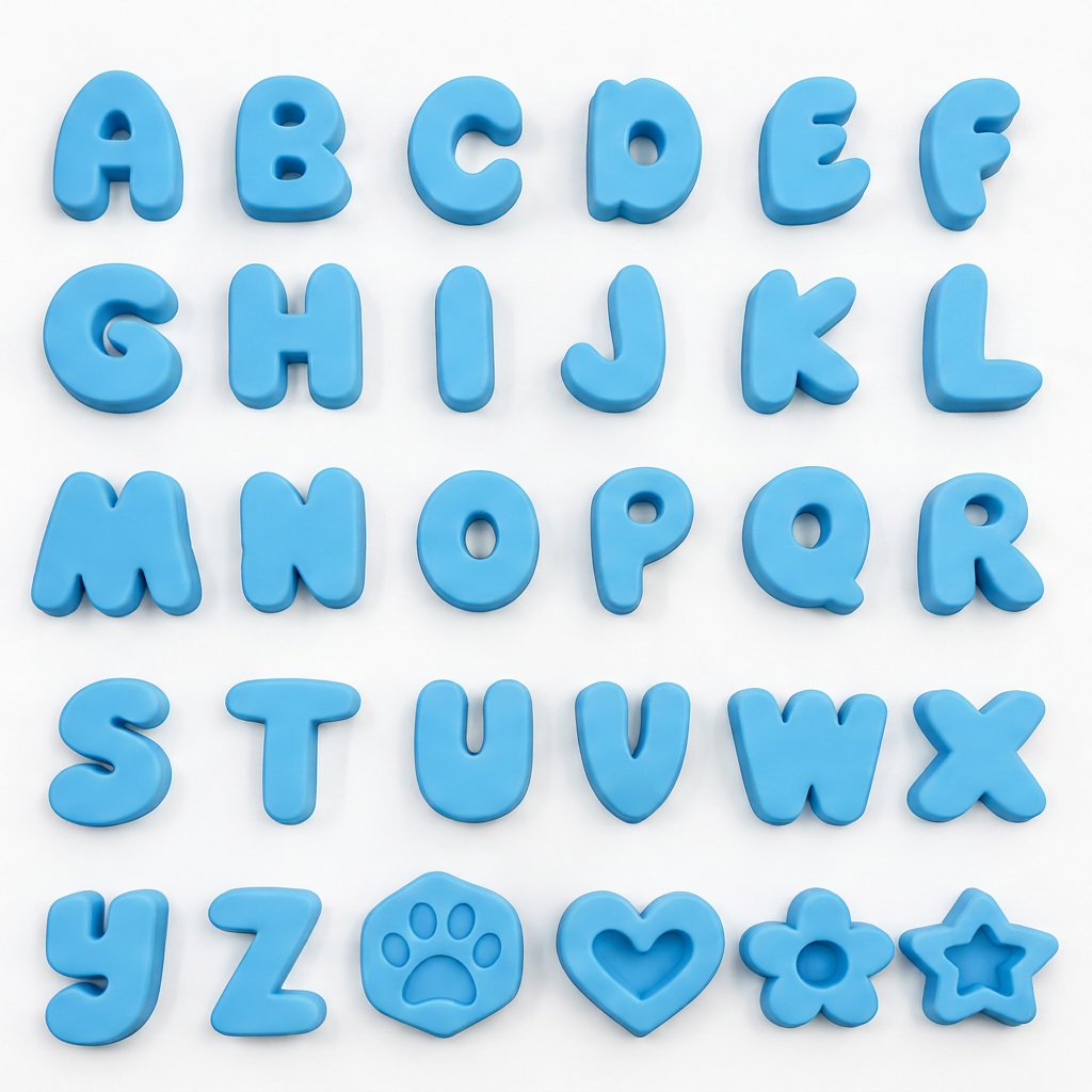 Ocean Blue alphabet thumbnail